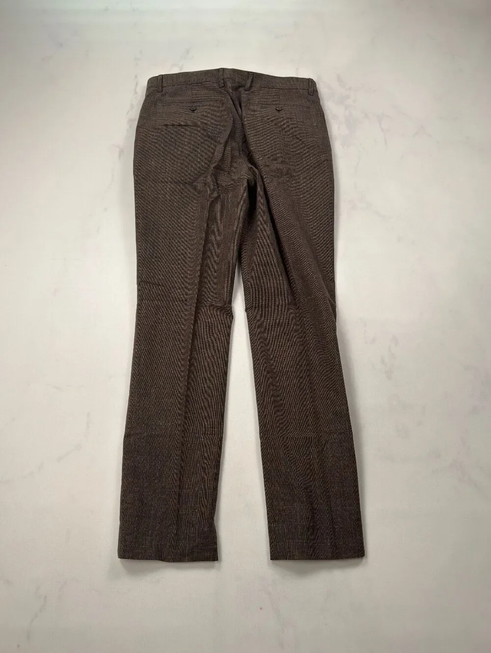 Banana Republic Dress Pants Brown Tailored Slim - Men 31 X 30